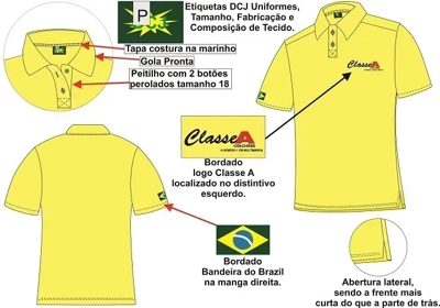 Camiseta polo uniforme sp